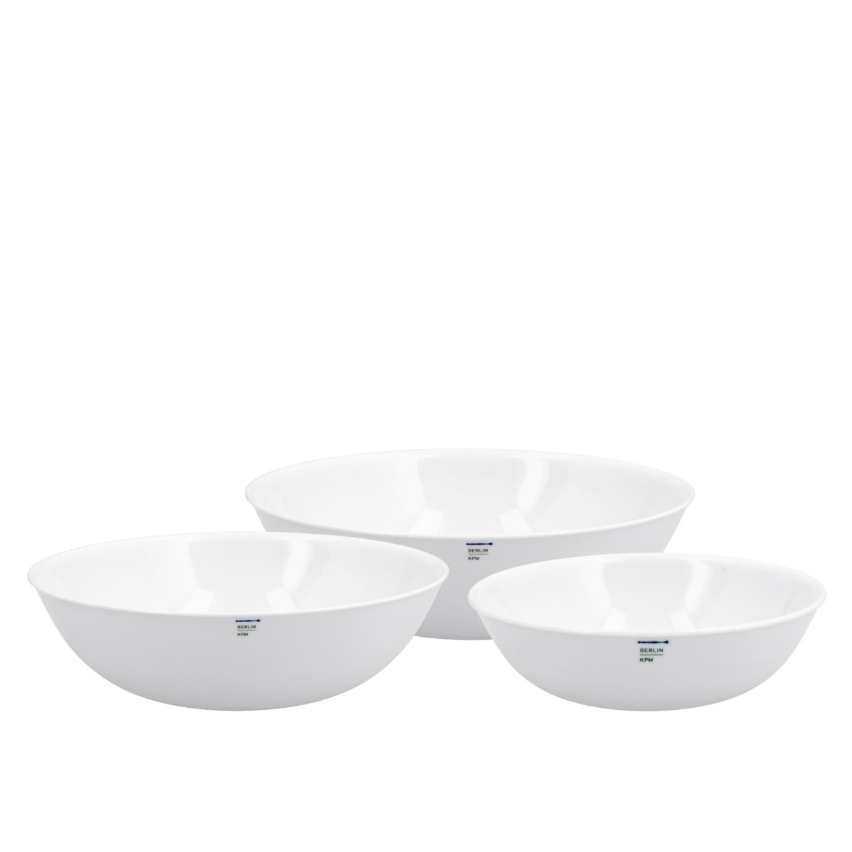 KPM Berlin LAB Weiß Bowl Set, 3 pcs