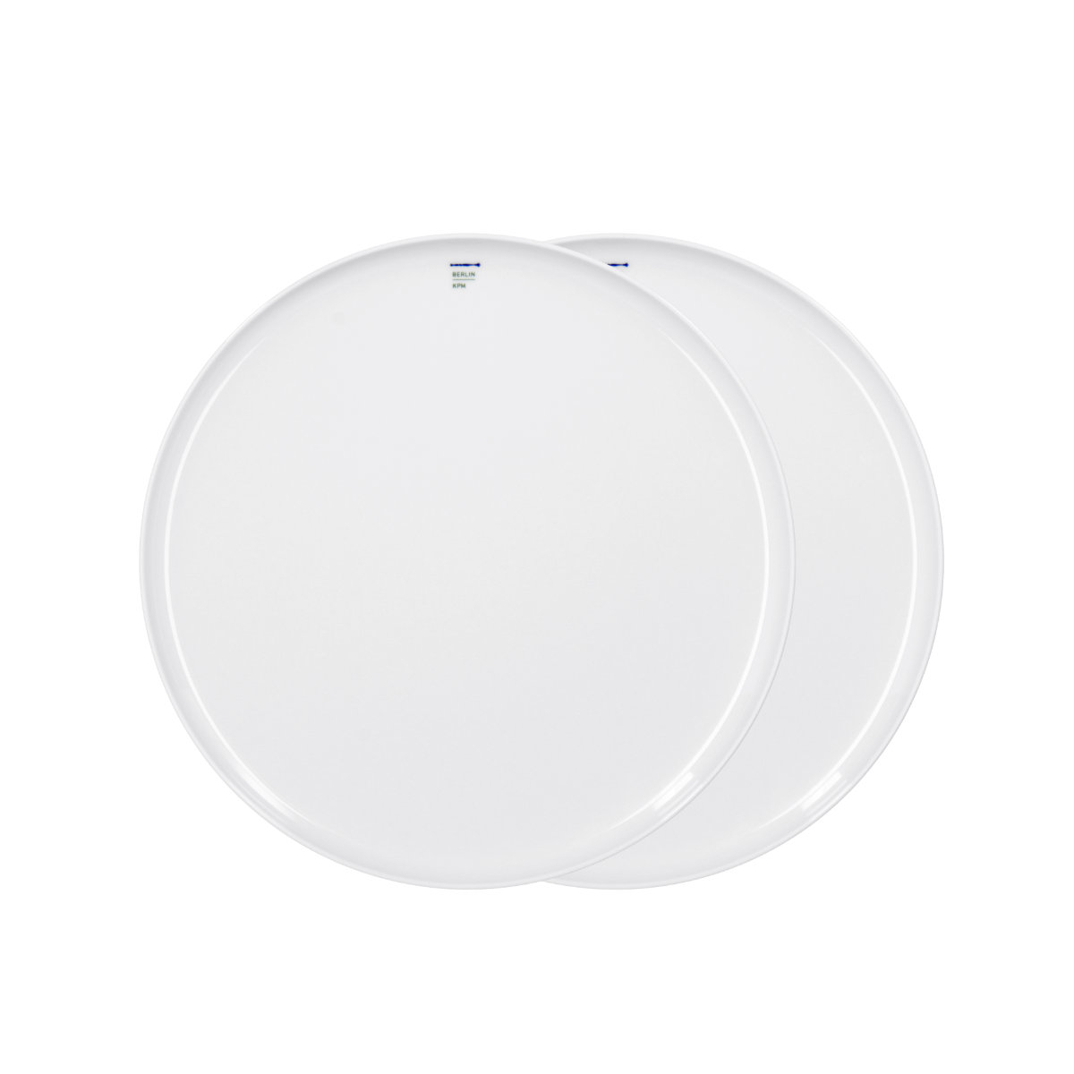 KPM Berlin LAB Weiß Plate Duo Set, 2 pcs