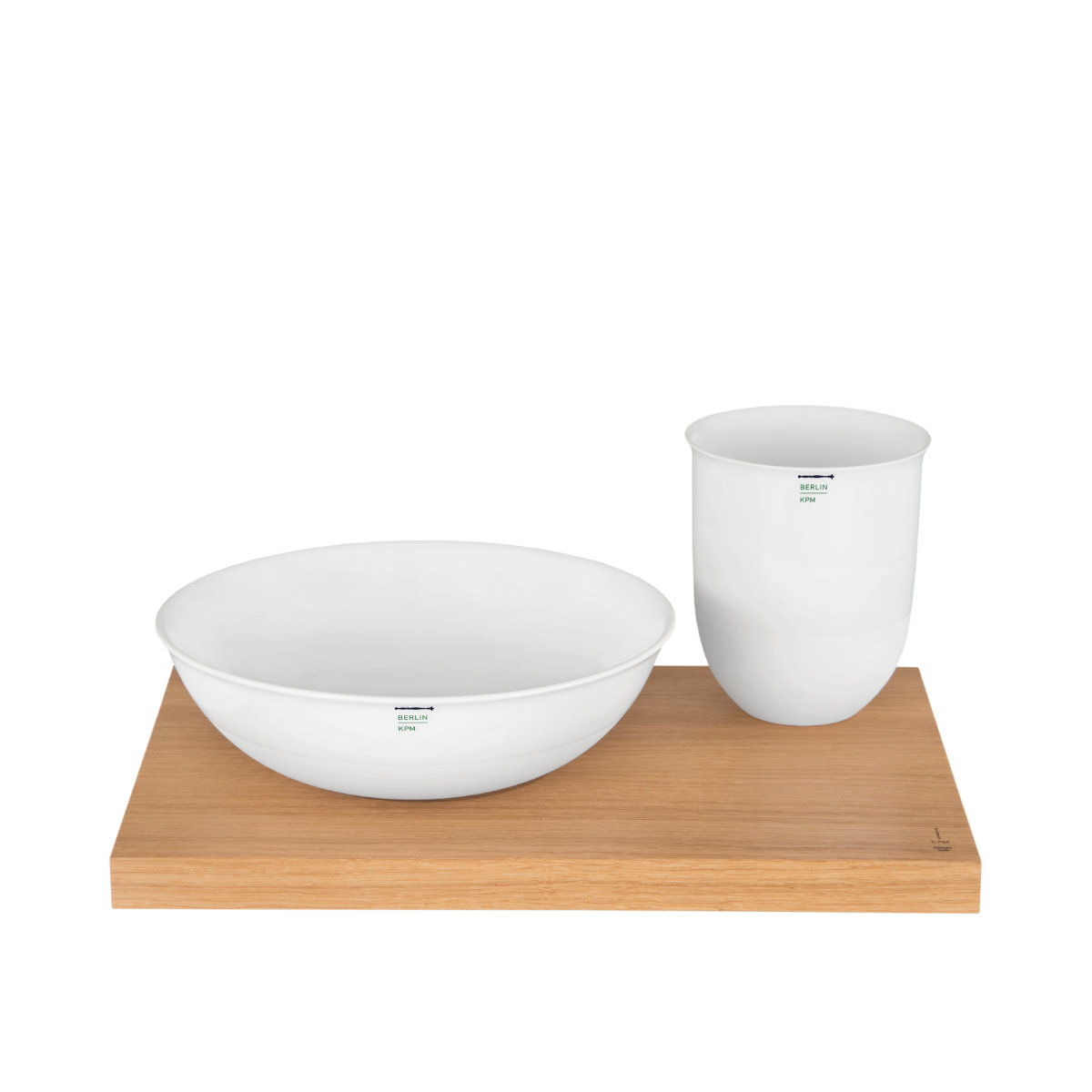 KPM Berlin LAB Weiß Muesli Set, 3-piece