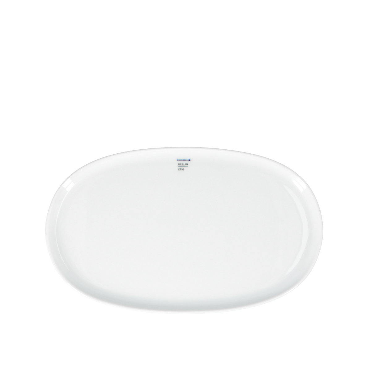 KPM Berlin LAB Weiß Oval plate small 25 cm