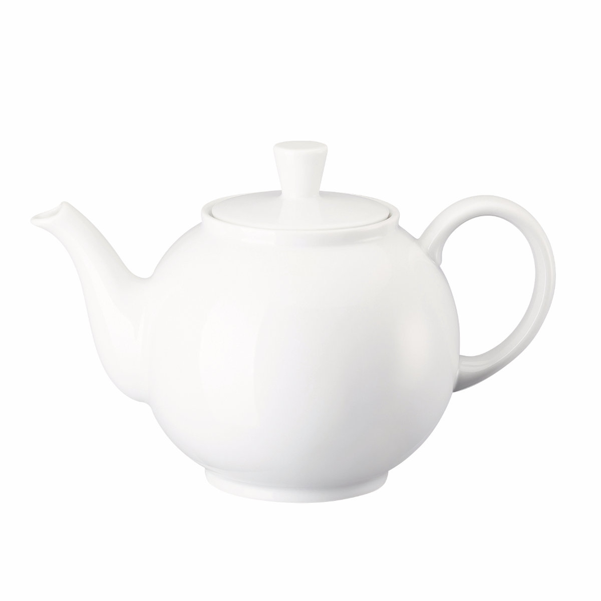 Rosenthal Form 1382 Weiß Teekanne 6 Personen 1,2 L