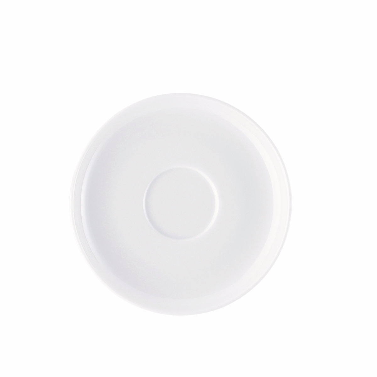 Rosenthal Form 1382 Weiß Untertasse für Kaffee,Tee klein 14 cm