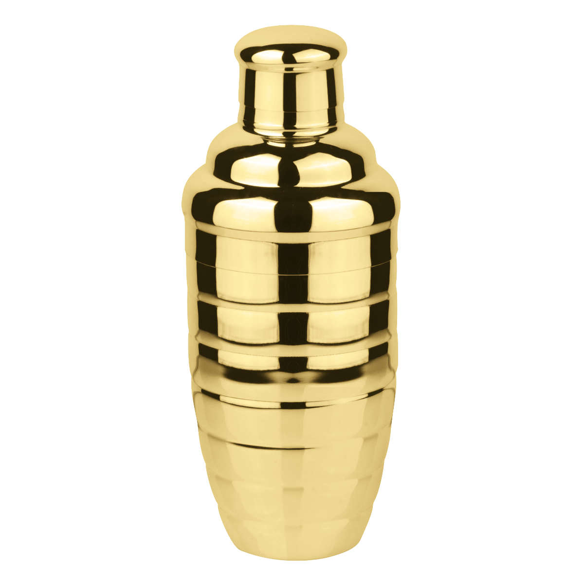Sambonet Paderno Bar Utensils - нержавеющая сталь / PVD Gold Шейкер h: 20,5 см / 500 ml