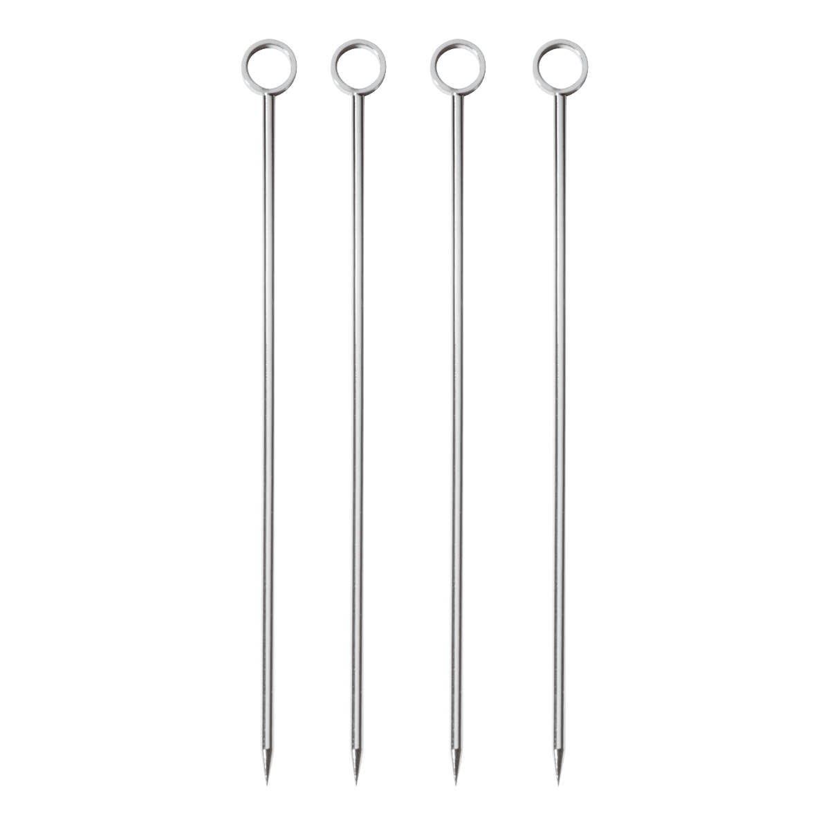 Sambonet Paderno Bar Utensils - Edelstahl 18/10 Cocktailspieße Set 4-tlg. 10 cm Bar Utensils 41492-00