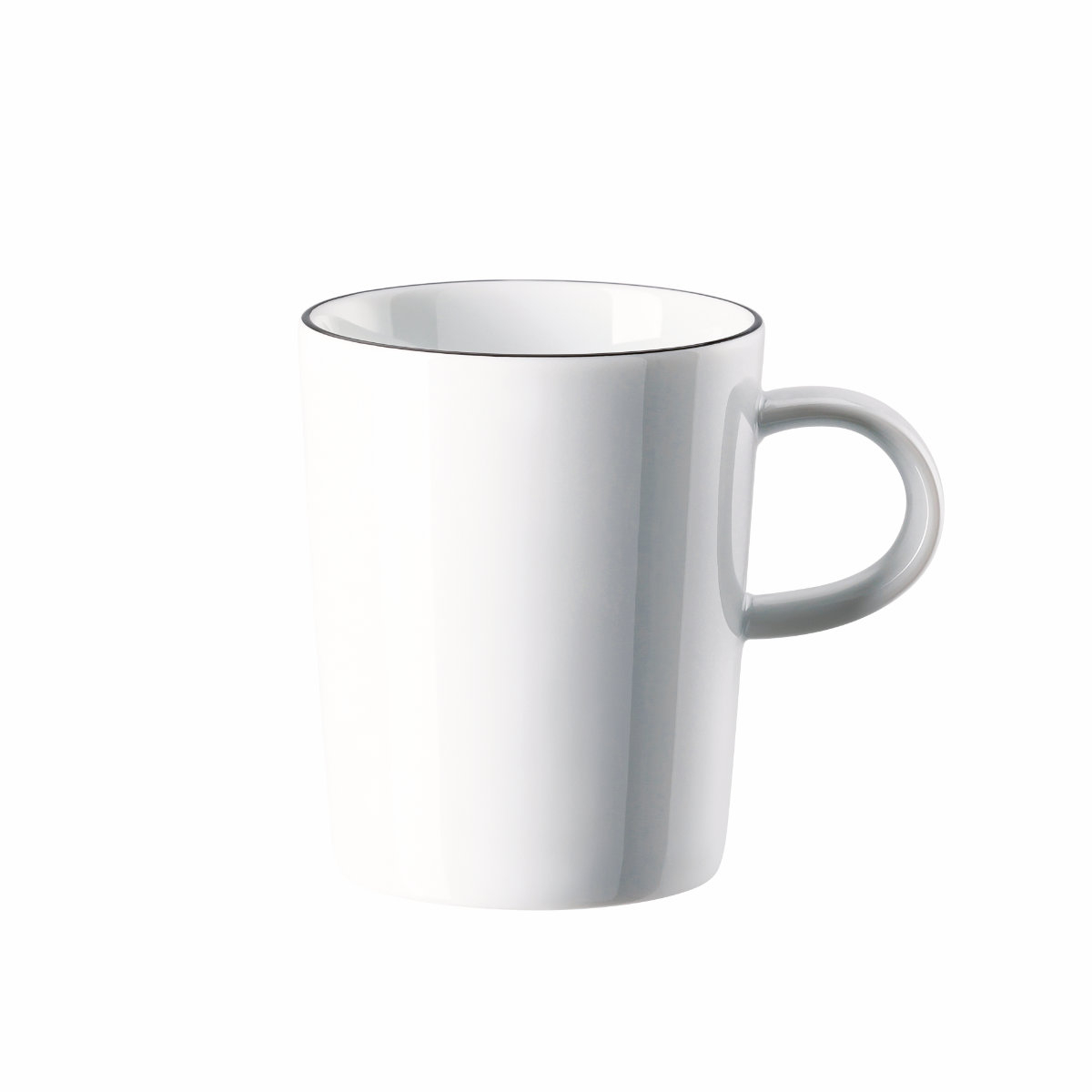 Thomas Cucina Colori Black Becher mit Henkel 0,28 L