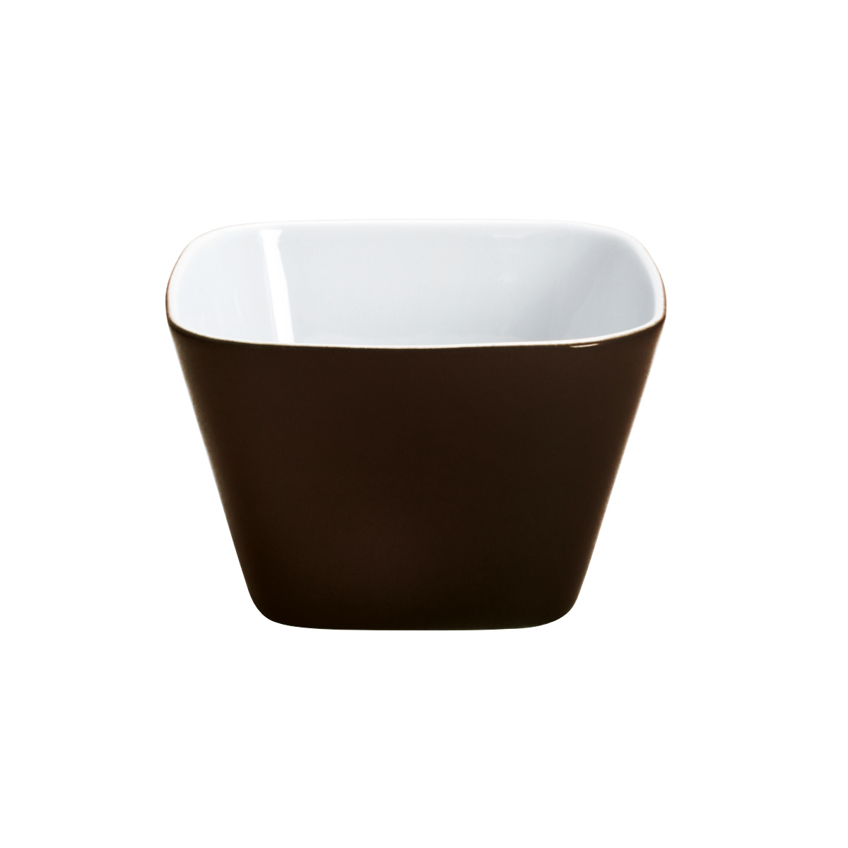 Kahla Abra Cadabra Square small chocolate brown bowl 6 cm / 170 ml