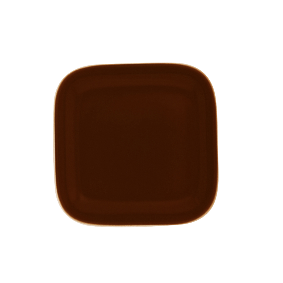 Kahla Abra Cadabra square lid chocolate brown 10 cm