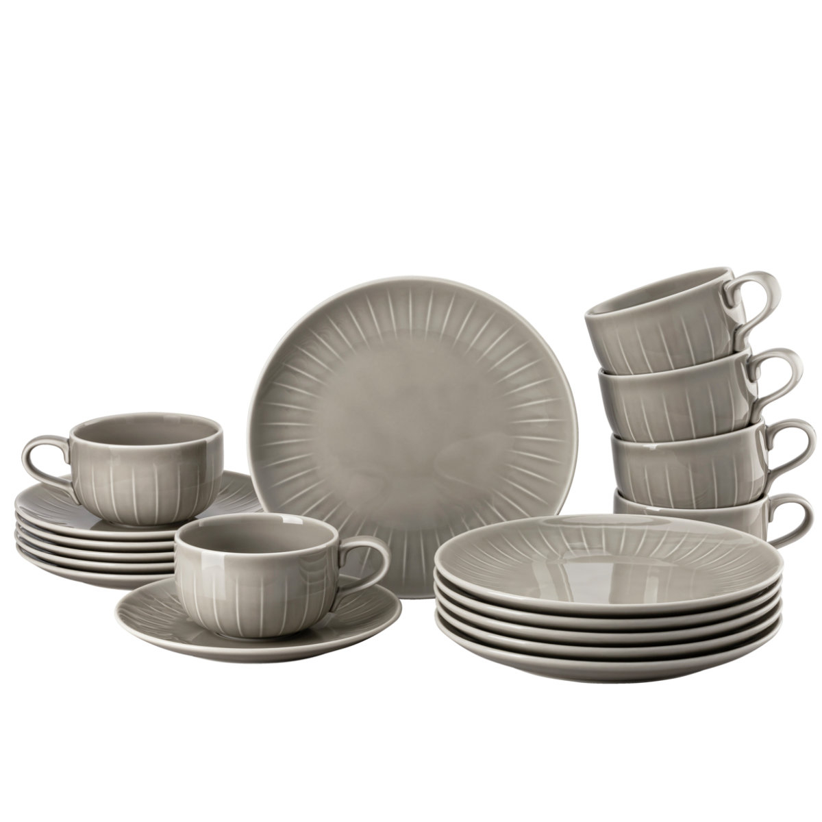 Rosenthal Joyn Grau Coffee Set 18 pcs