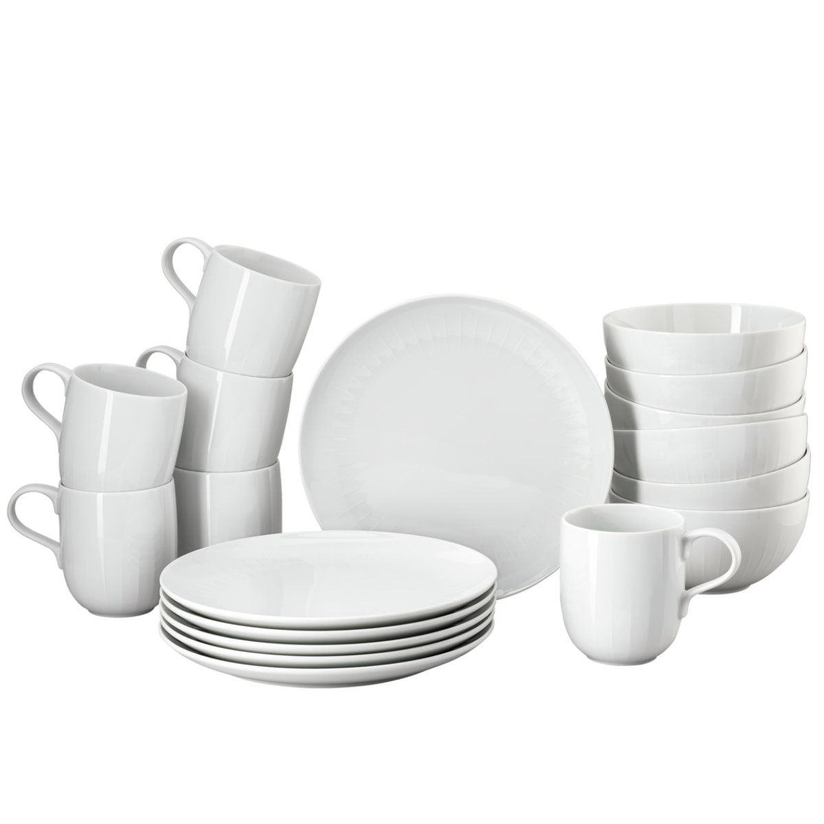 Rosenthal Joyn Weiß Breakfast set 18 pcs