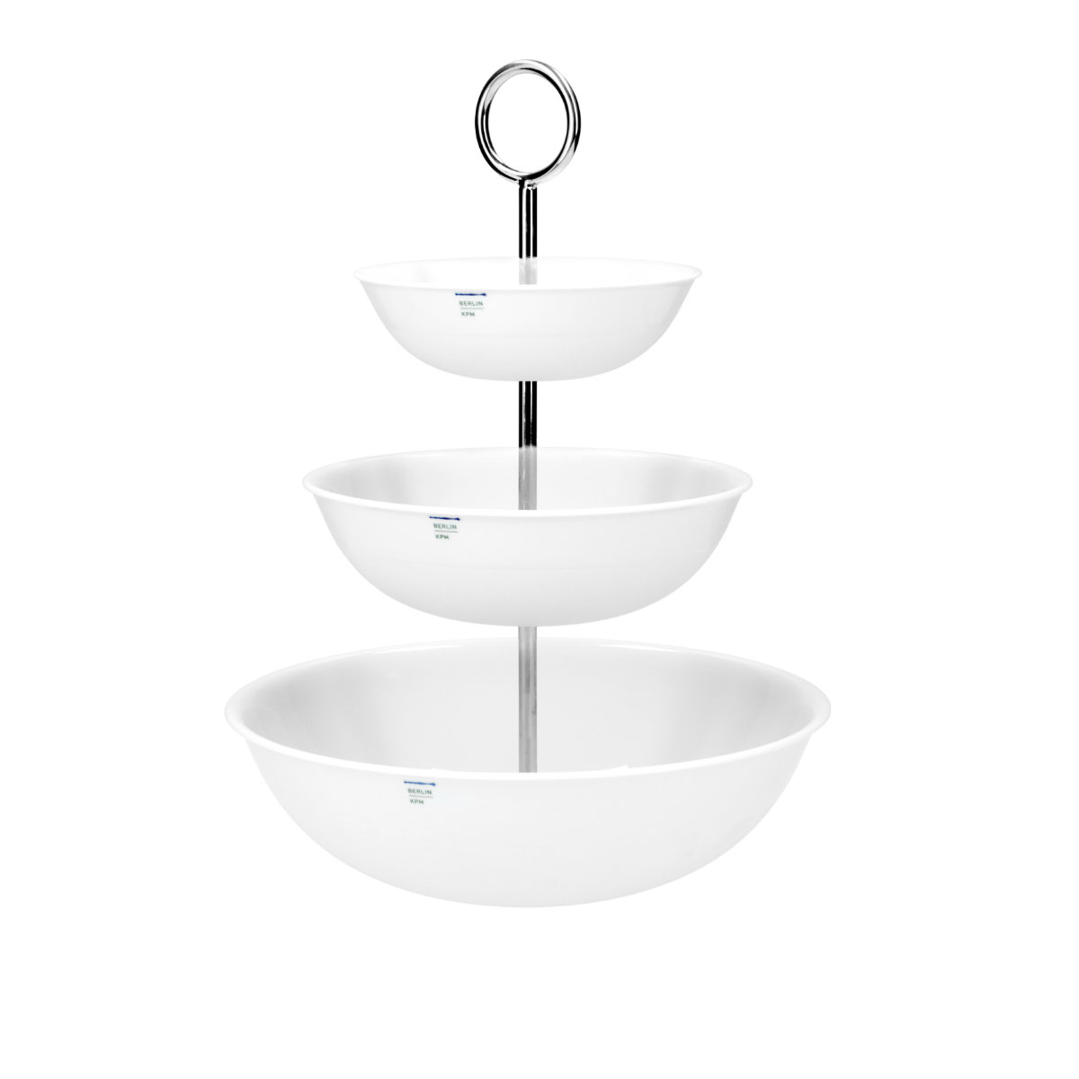 KPM Berlin LAB Weiß Bowl stand 3-tier