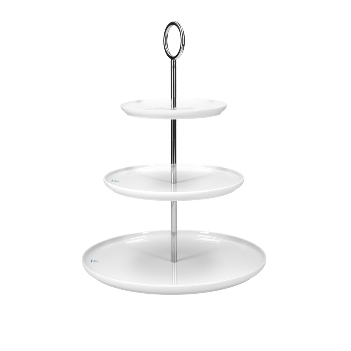 KPM Berlin LAB Weiß 3-tier plate stand