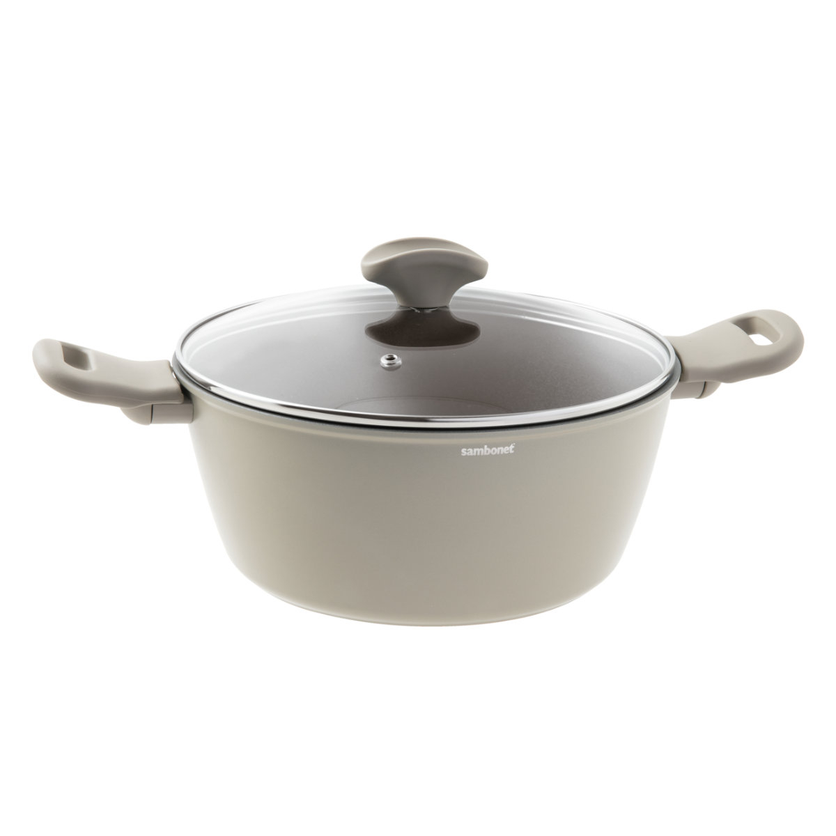 Sambonet Silver Force Pot with lid 24 cm