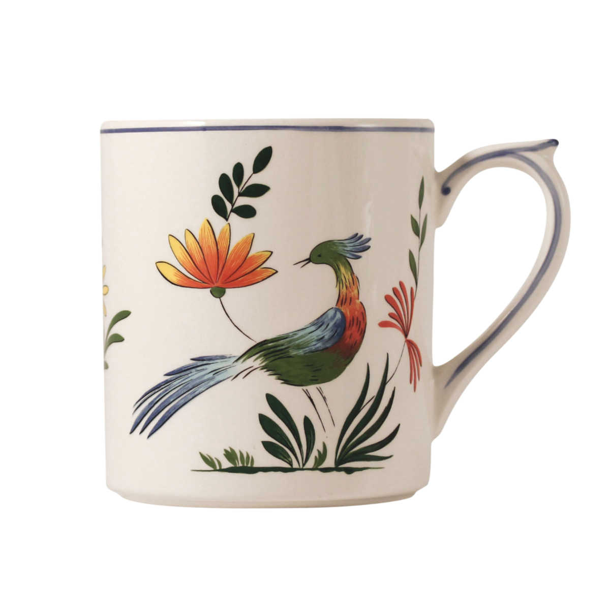 Gien Fayencerie Oiseaux Paradis Кружка Хенкель 0,30 л