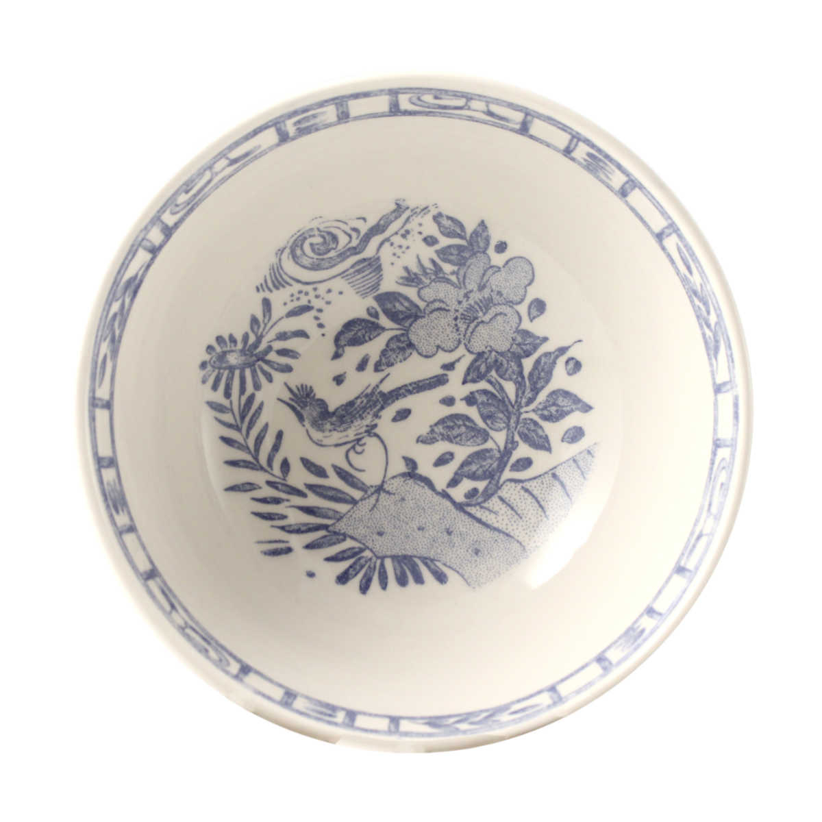 Gien 'Oiseau Bleu monochrome' Müslischale / Obstschale 16 cm