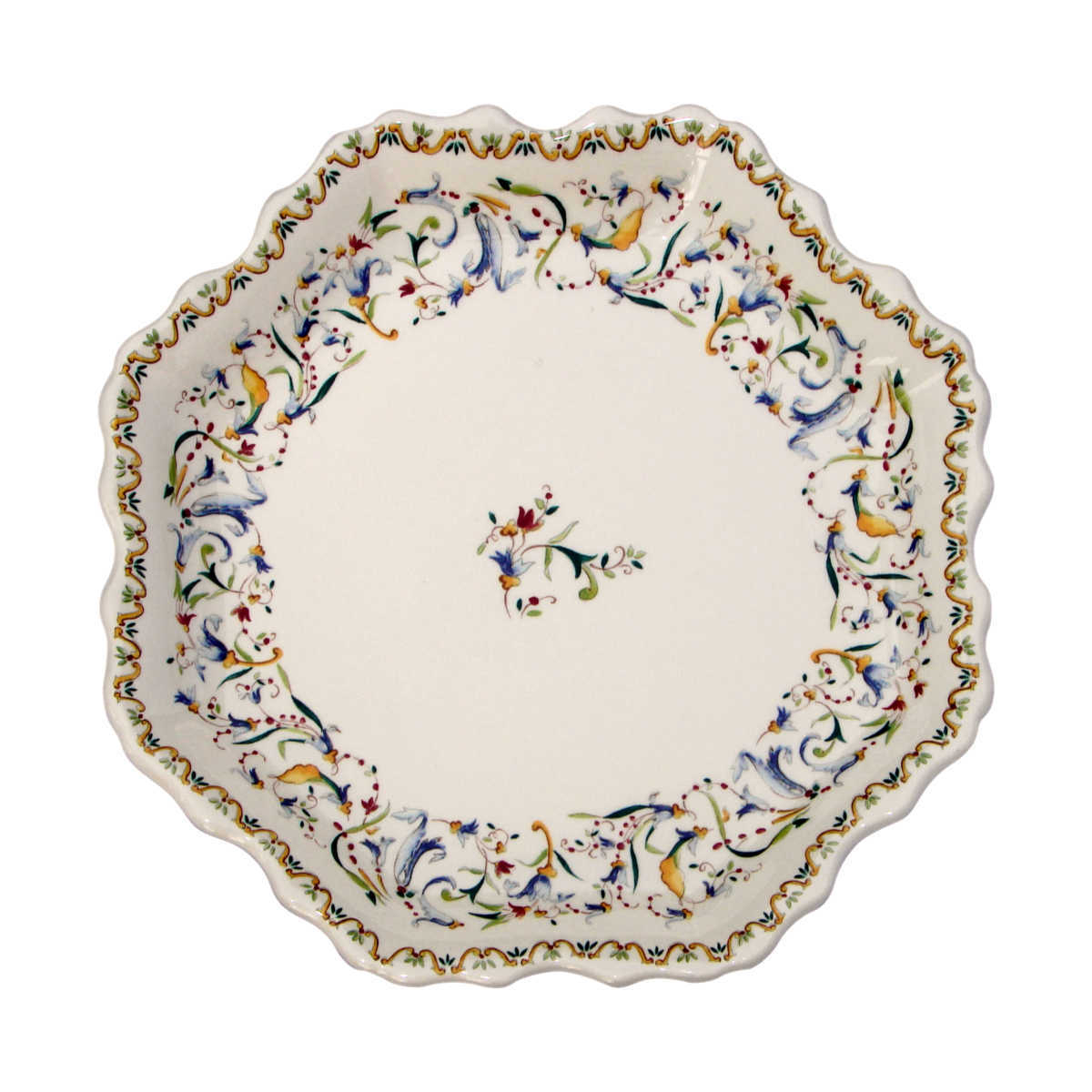 Gien Fayencerie Toscana Plate Rouen 21.2 cm