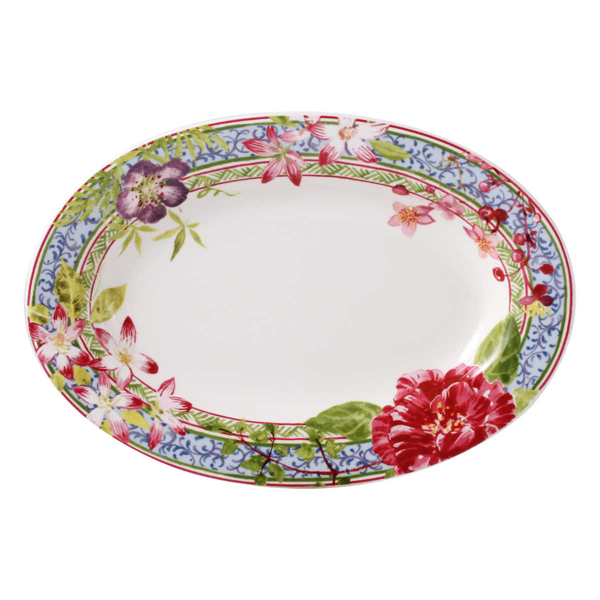 Gien Fayencerie Millefleurs Приложение 23,3 x 16,2 см