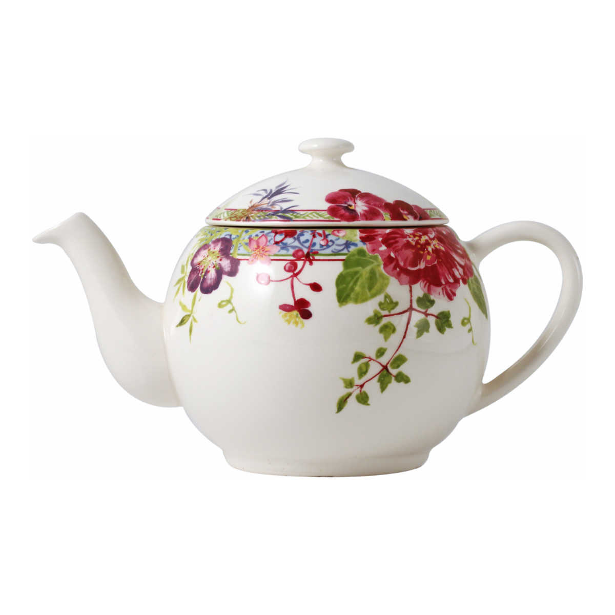 Gien Fayencerie Millefleurs 1 l teapot