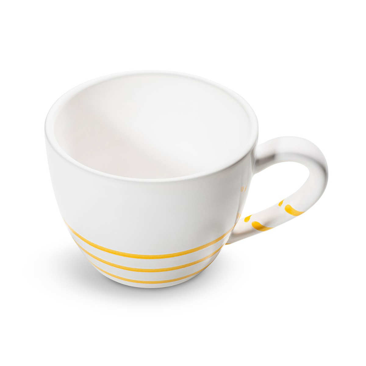 Gmundner Keramik Pur Geflammt Gelb Tea cup Maxima 0.4 L / h: 9 cm