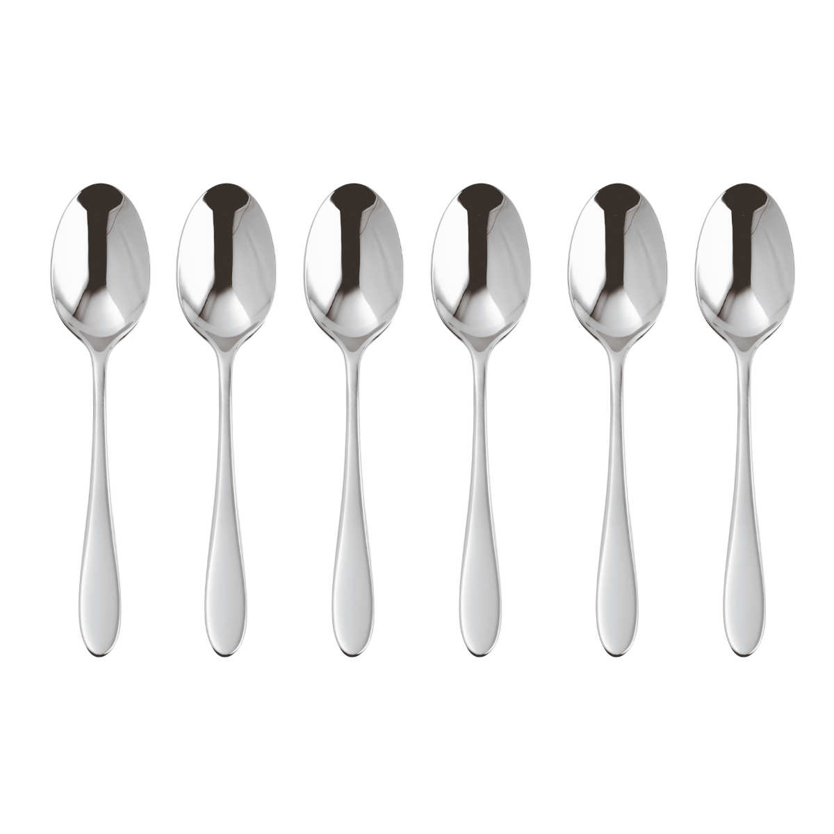 Sambonet Velvet Edelstahl 18/10 Set of 6 coffee spoons