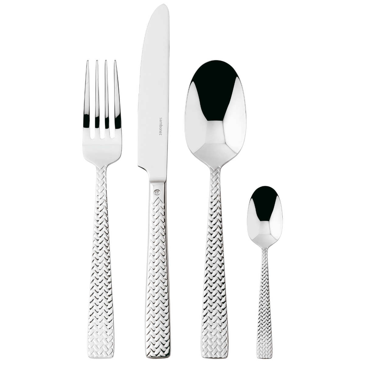 Sambonet Cortina Edelstahl 18/10 Besteckset 24-tlg.