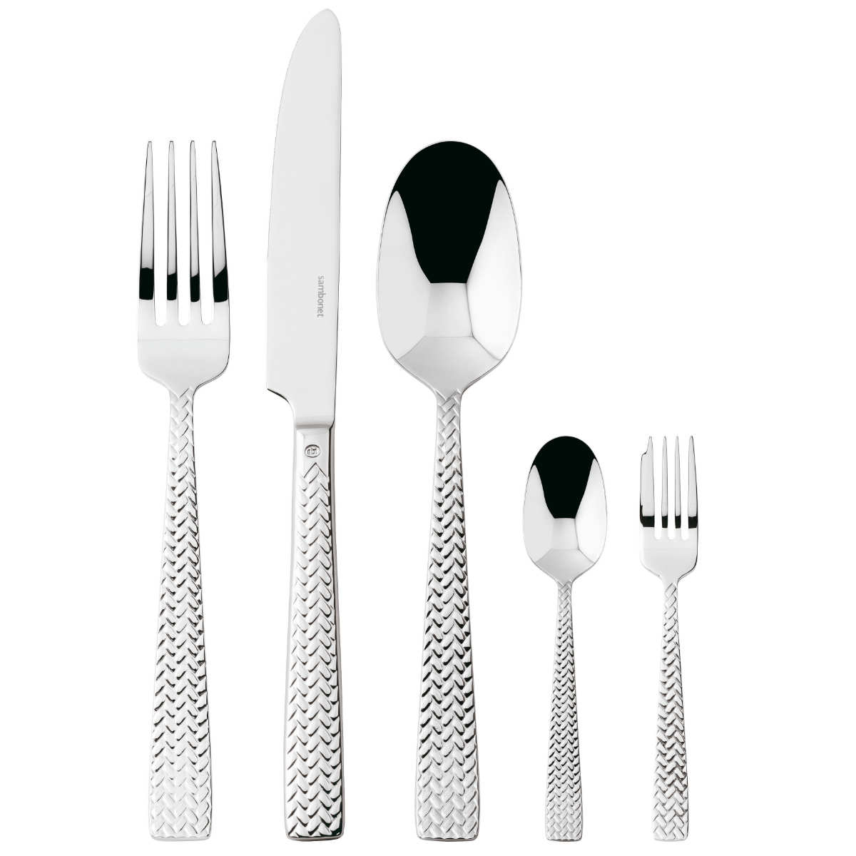 Sambonet Cortina Edelstahl 18/10 Besteckset 30-tlg.