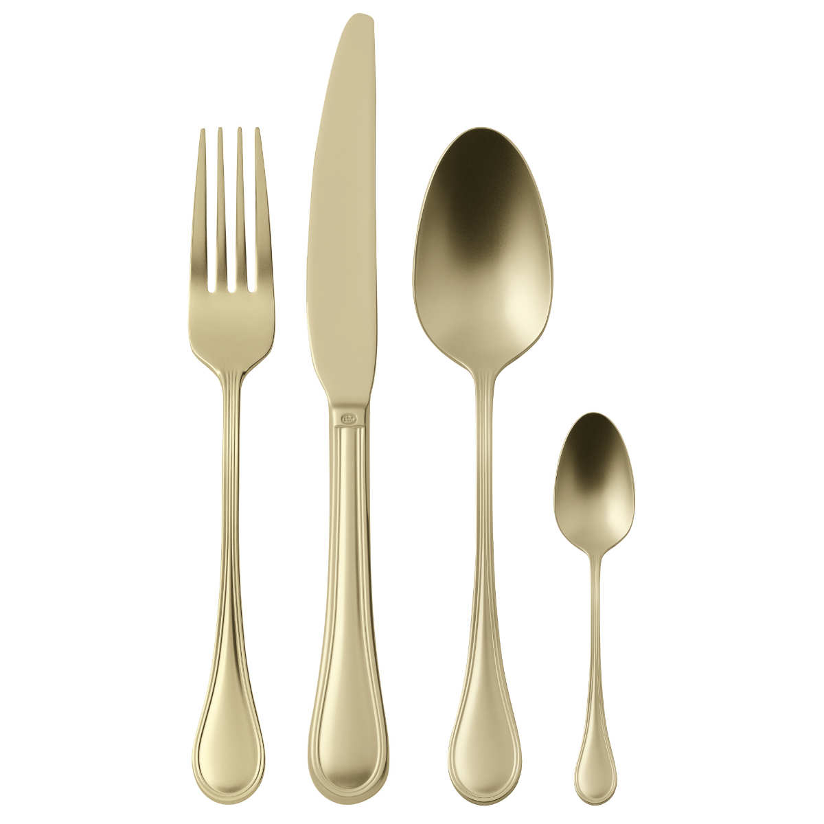 Sambonet Royal Antique Edelstahl PVD / champagerfarben 24-piece cutlery set