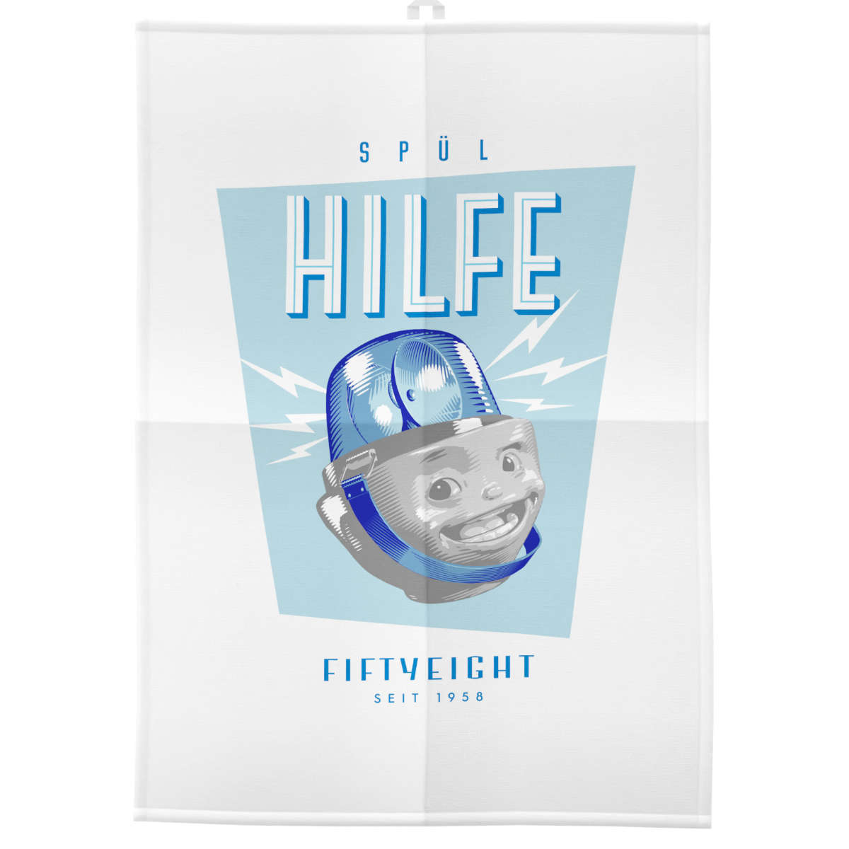 Fiftyeight Products TV Tassen Кухонное полотенце 'Spül-Hilfe' 50x70 cm