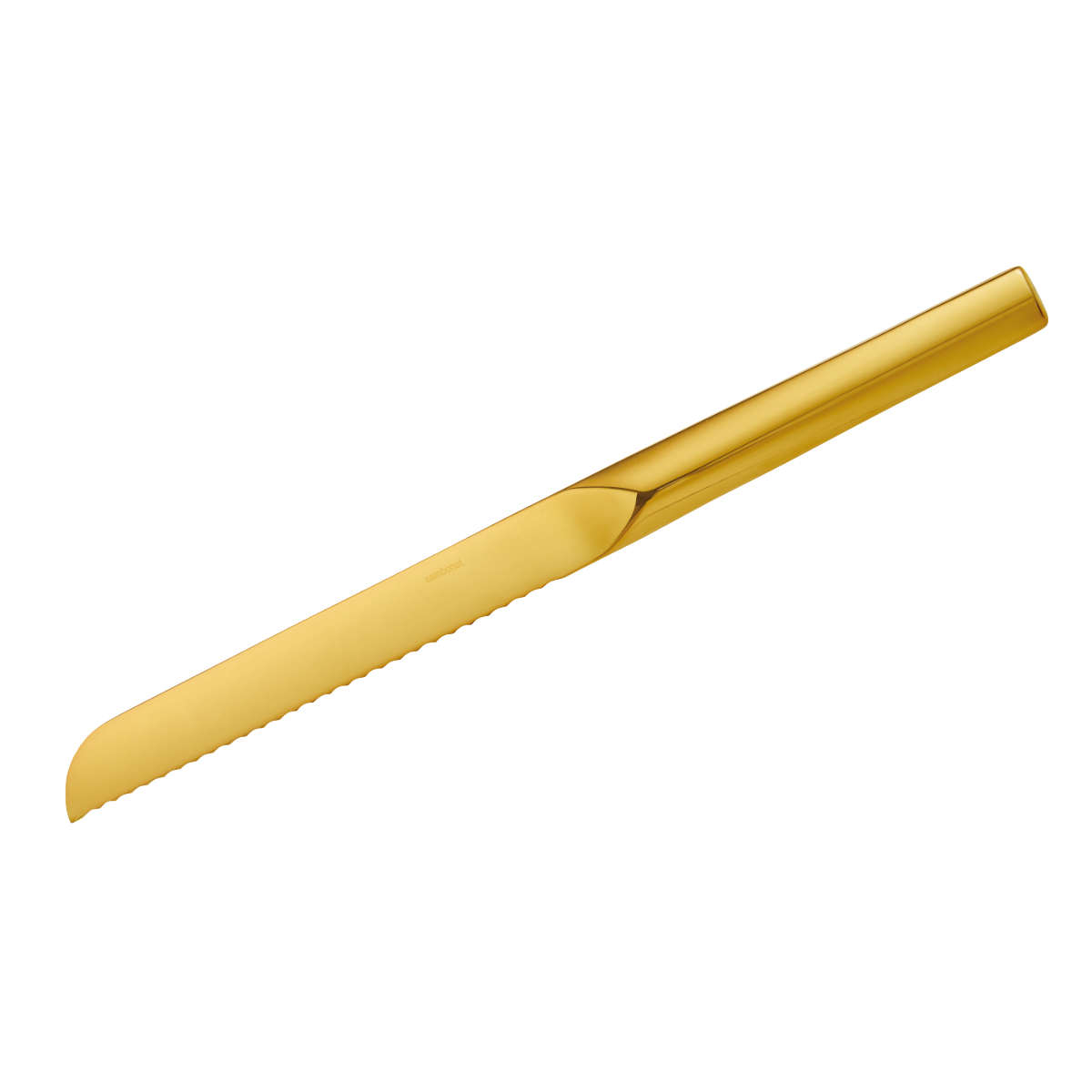 Sambonet Living - Stainless steel / PVD gold panettone knife 32 cm