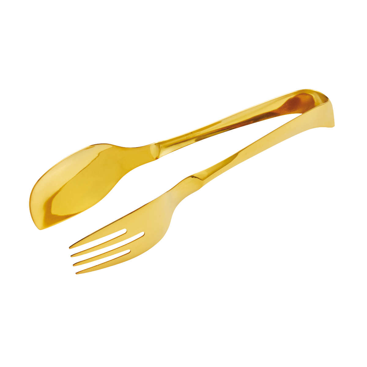 Sambonet Living - Stainless steel / PVD gold serving tongs 26 cm