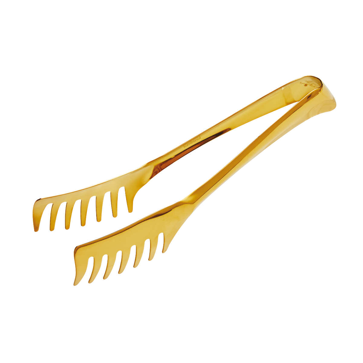 Sambonet Living Edelstahl PVD / Gold Spaghetti tongs 21 cm