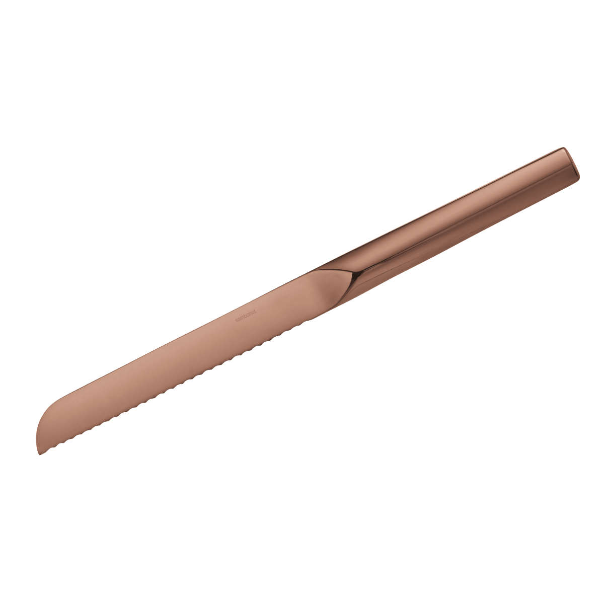 Sambonet Living - Stainless steel / PVD copper panettone knife 32 cm