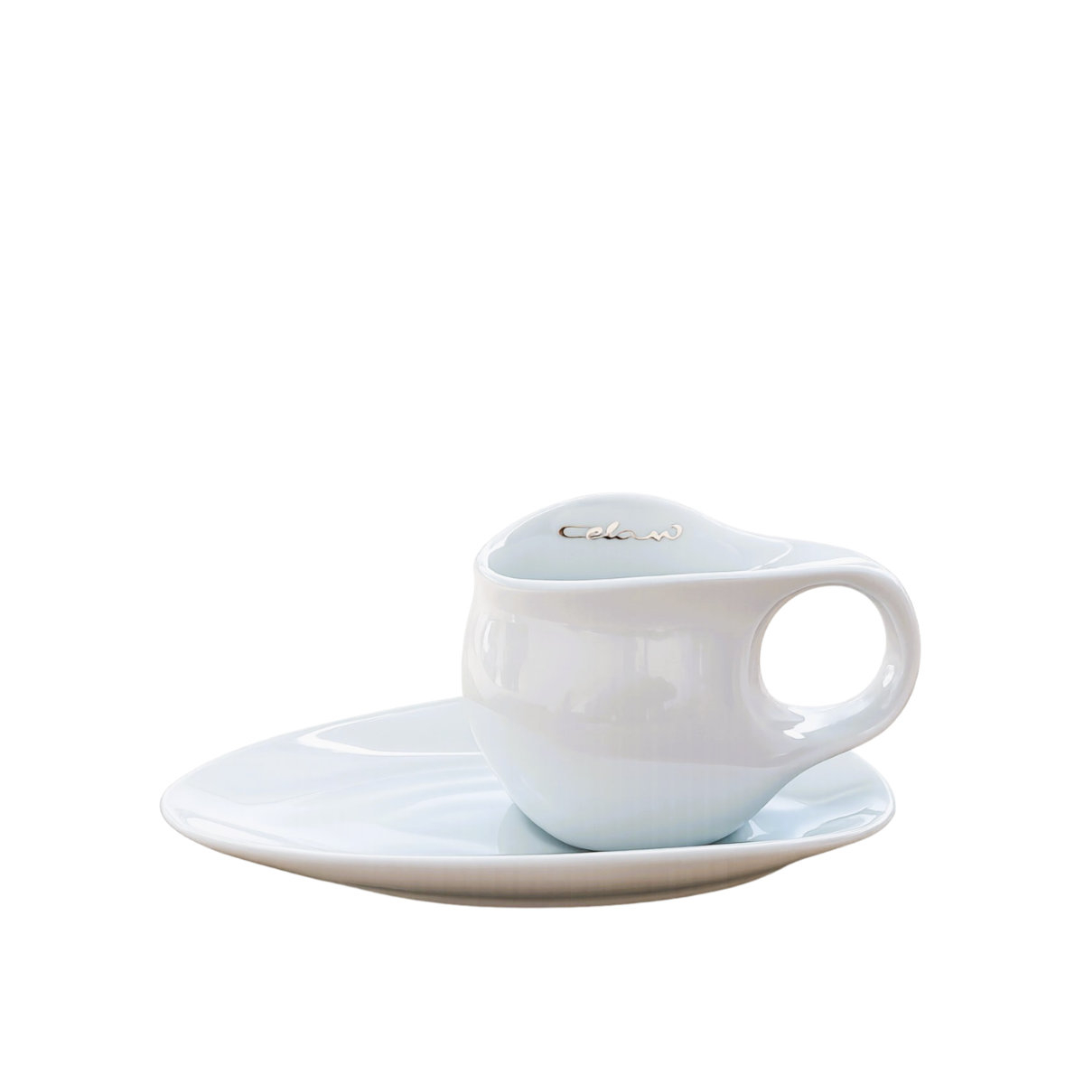 Luigi Colani Porzellan Ab ovo Black & White Espressotasse white 2-tlg. 0,08 L