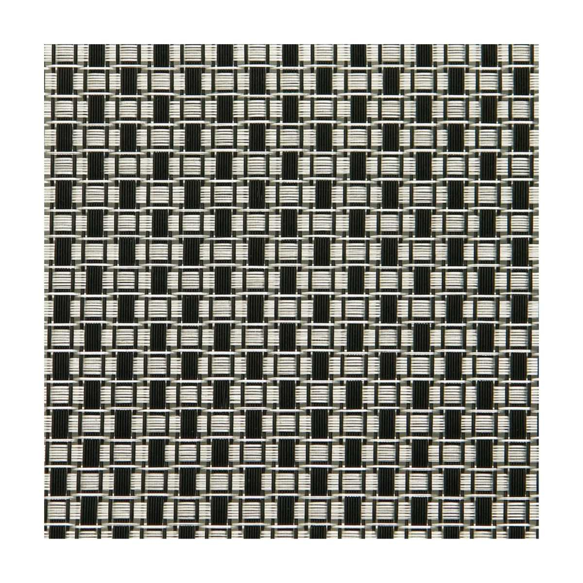 Sambonet Linea Q Tischsets Table mat 1 pc black/white 42x33 cm