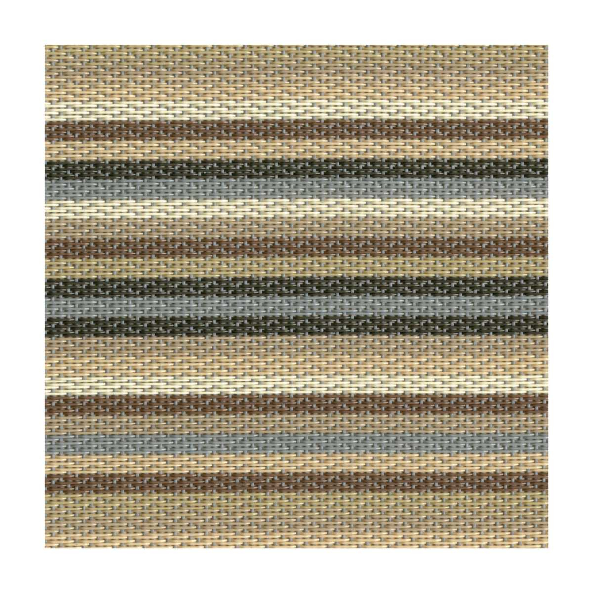 Sambonet Linea Q Tischsets Table mat 1 pc. gray striped 42x33 cm