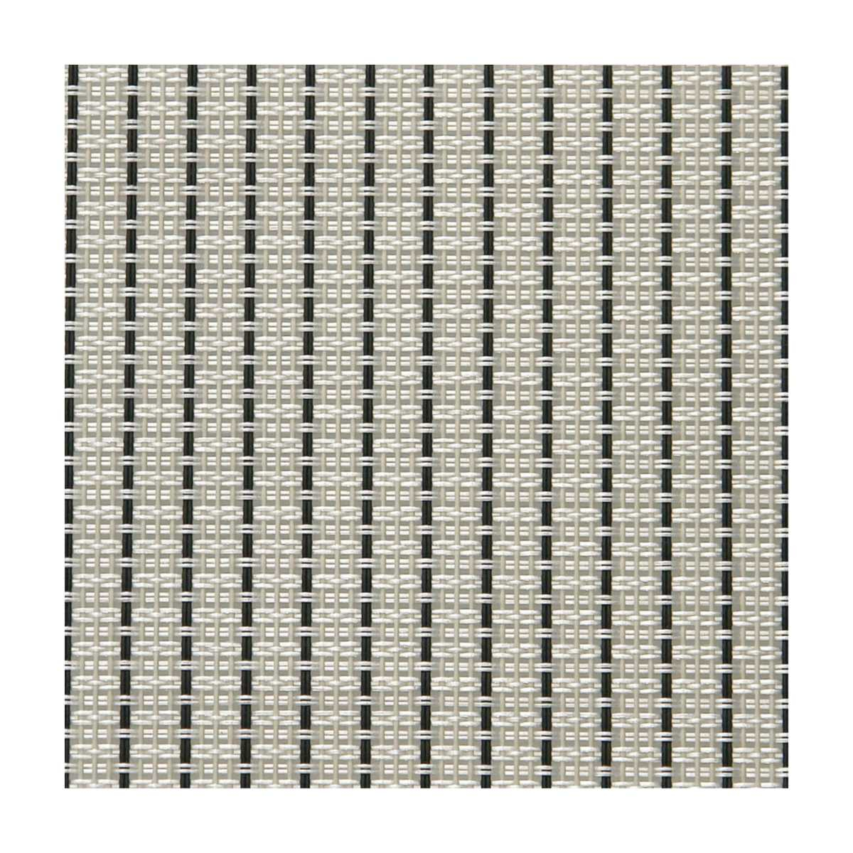 Sambonet Linea Q Tischsets Table mat 1 pc pinstripe white/black 42x33 cm