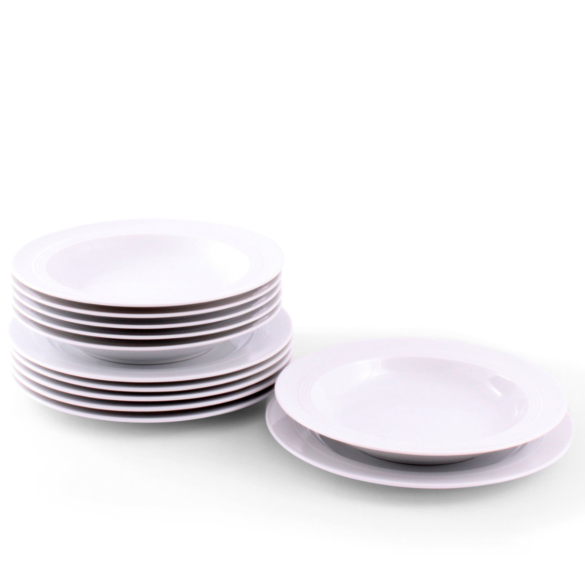 Friesland Jeverland Weiß 12-piece dinner set