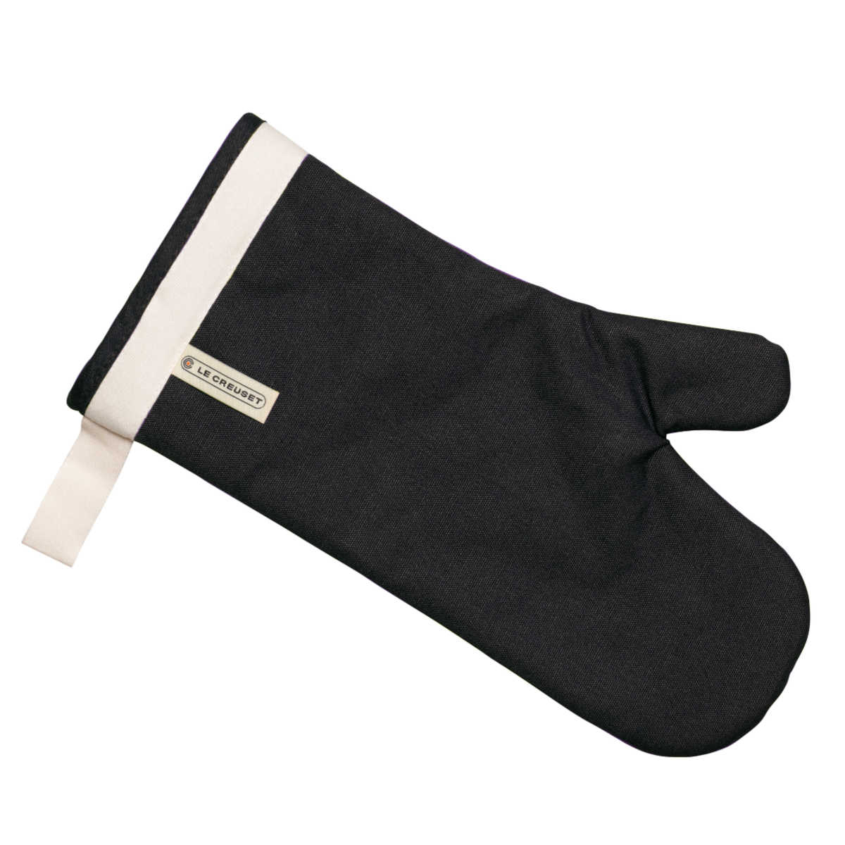Le Creuset Küchentextilien black oven glove 35x18 cm