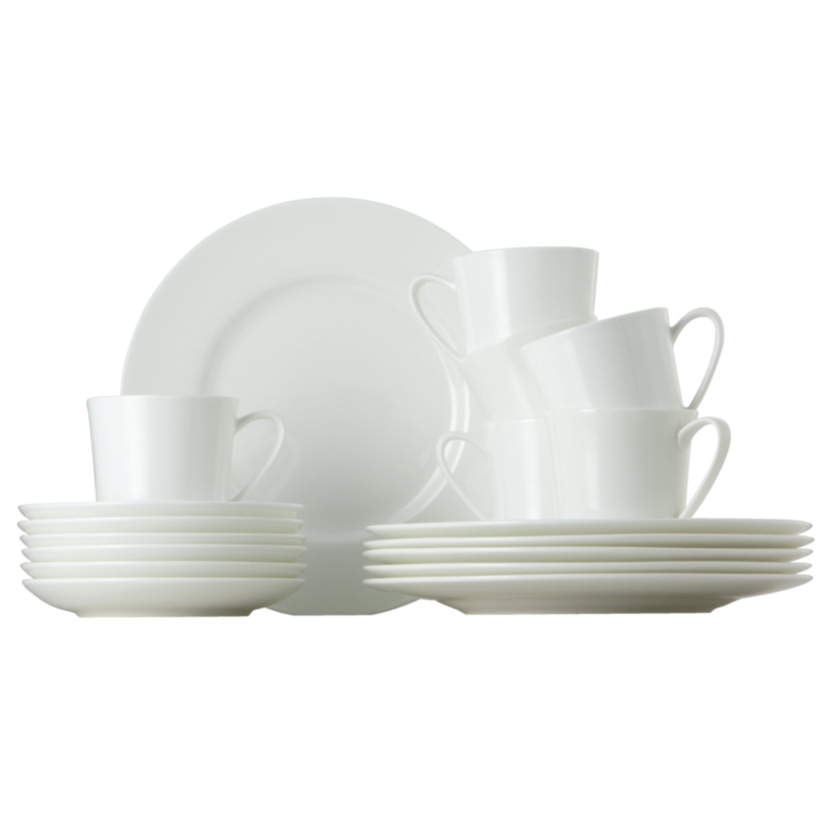 Rosenthal Jade Weiß Kaffee-Set 18-tlg.