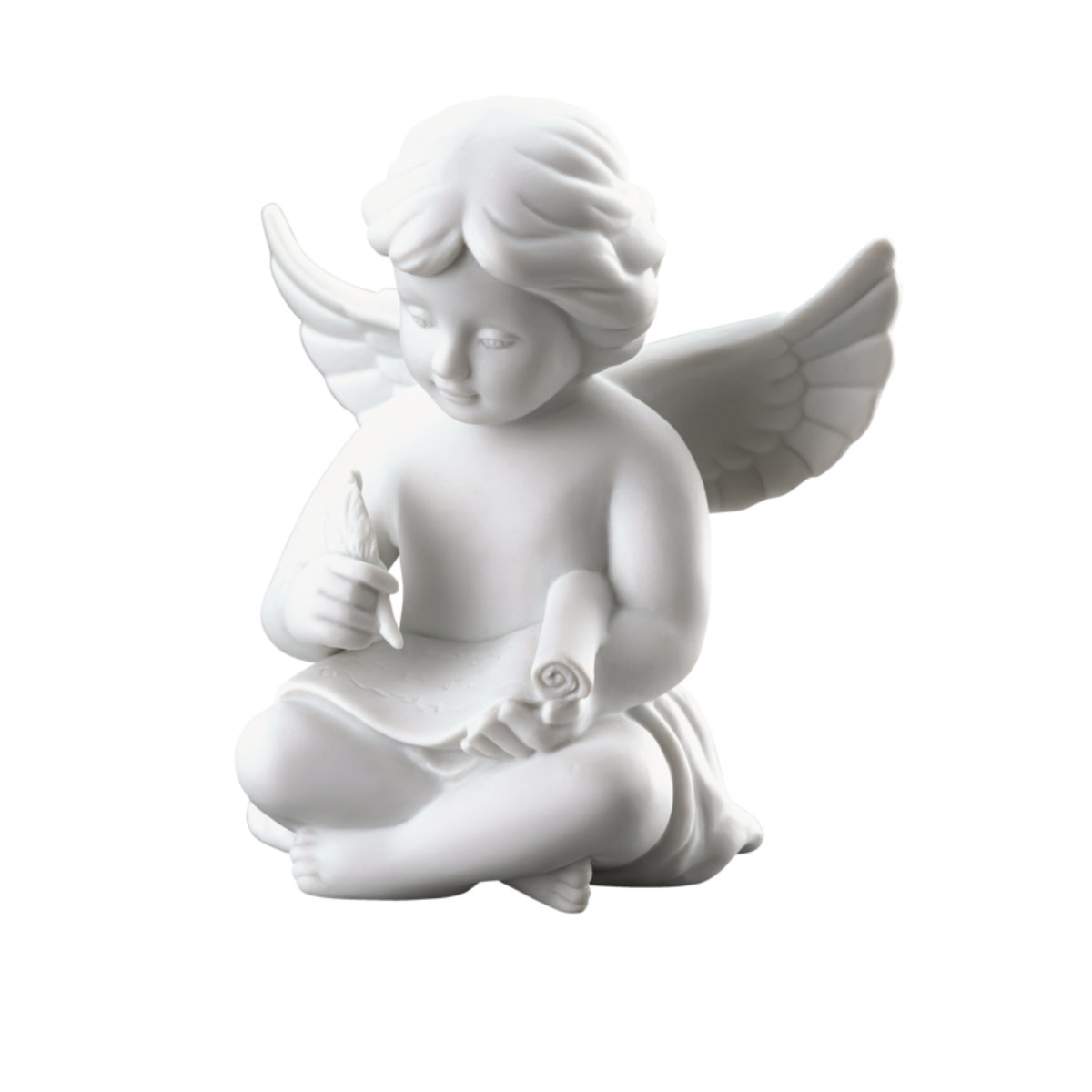 Rosenthal Engel Angel with scroll large 14 cm