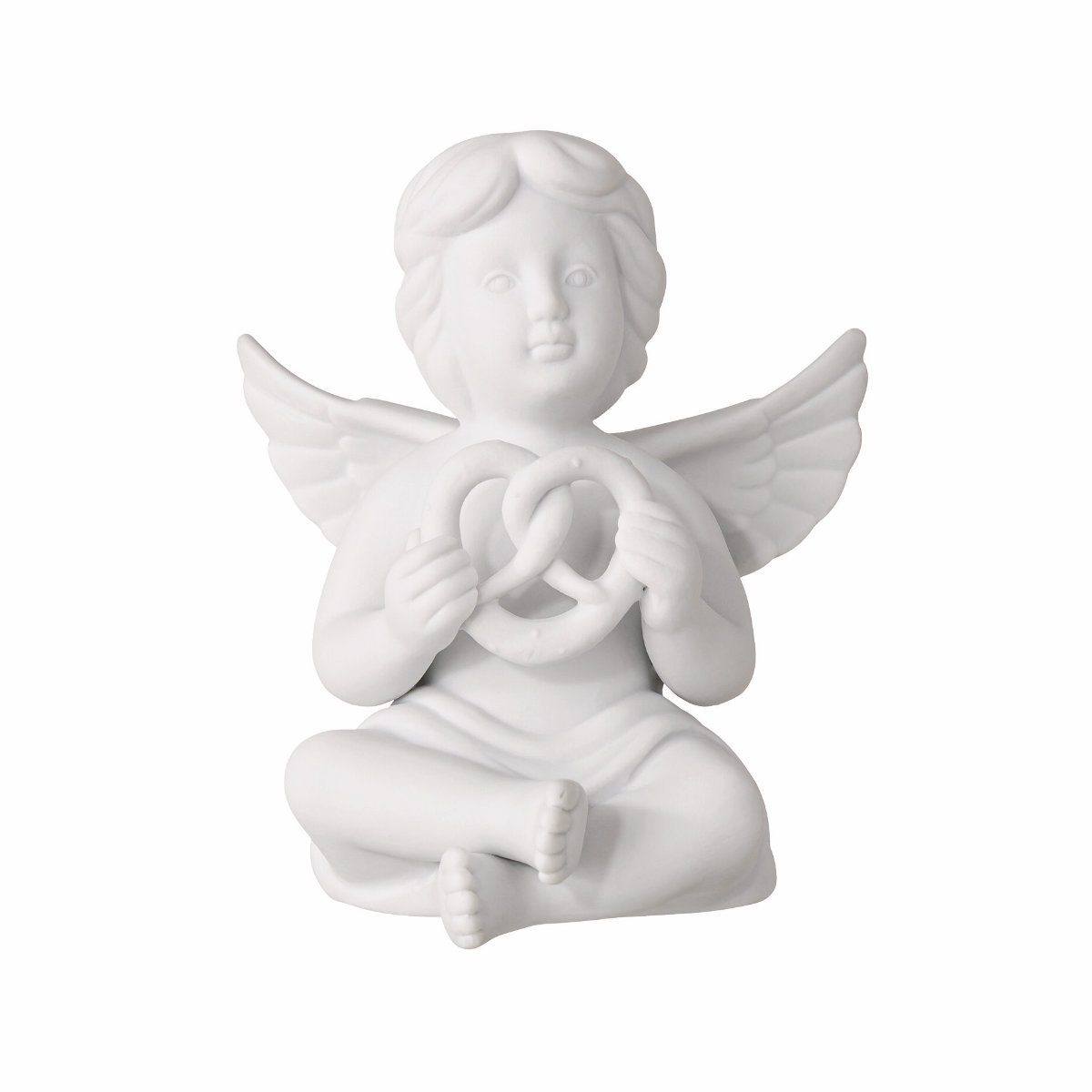 Rosenthal Engel Angel with pretzel 15 cm