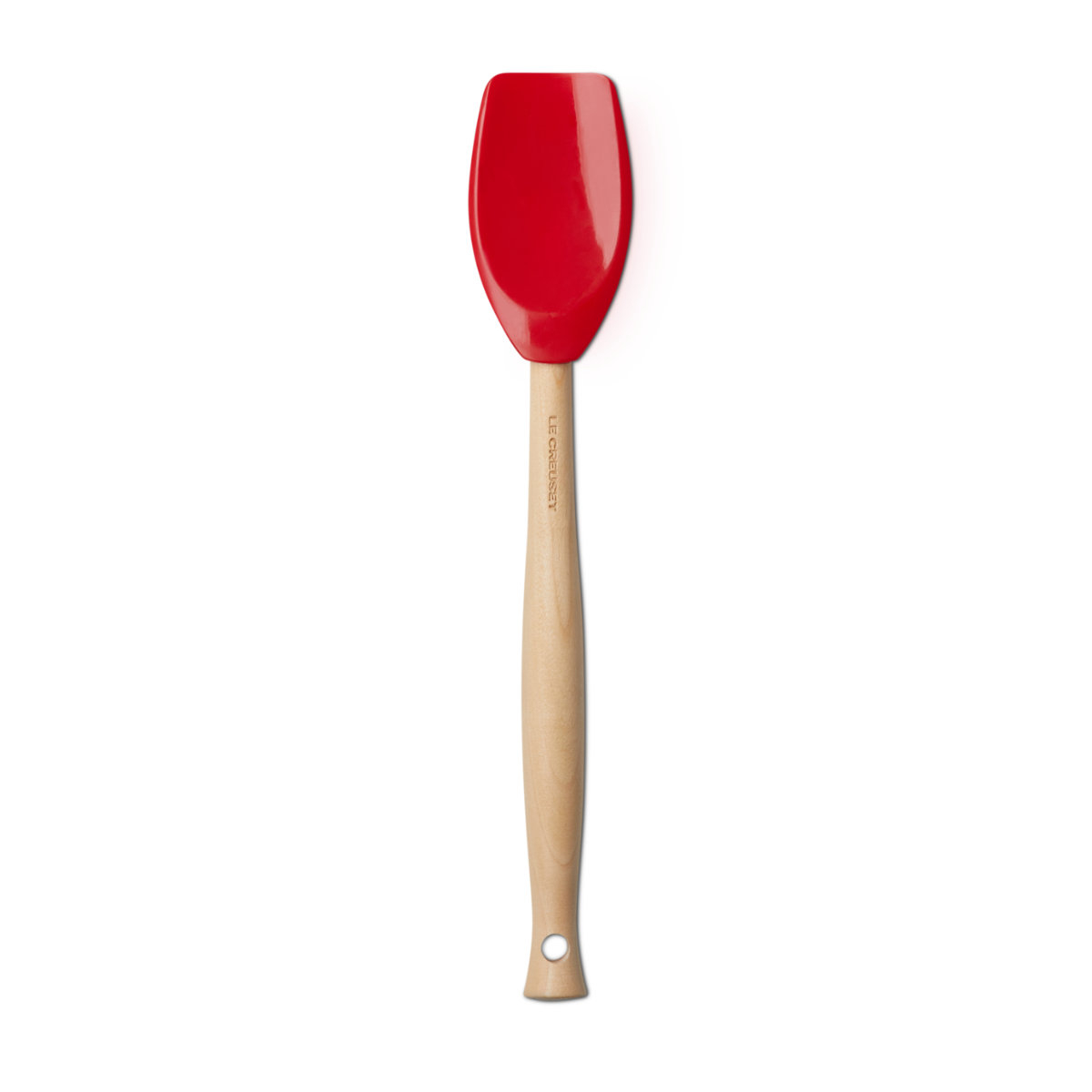 Le Creuset Küchenhelfer aus Silikon Kochlöffel Craft Kirschrot 29 cm