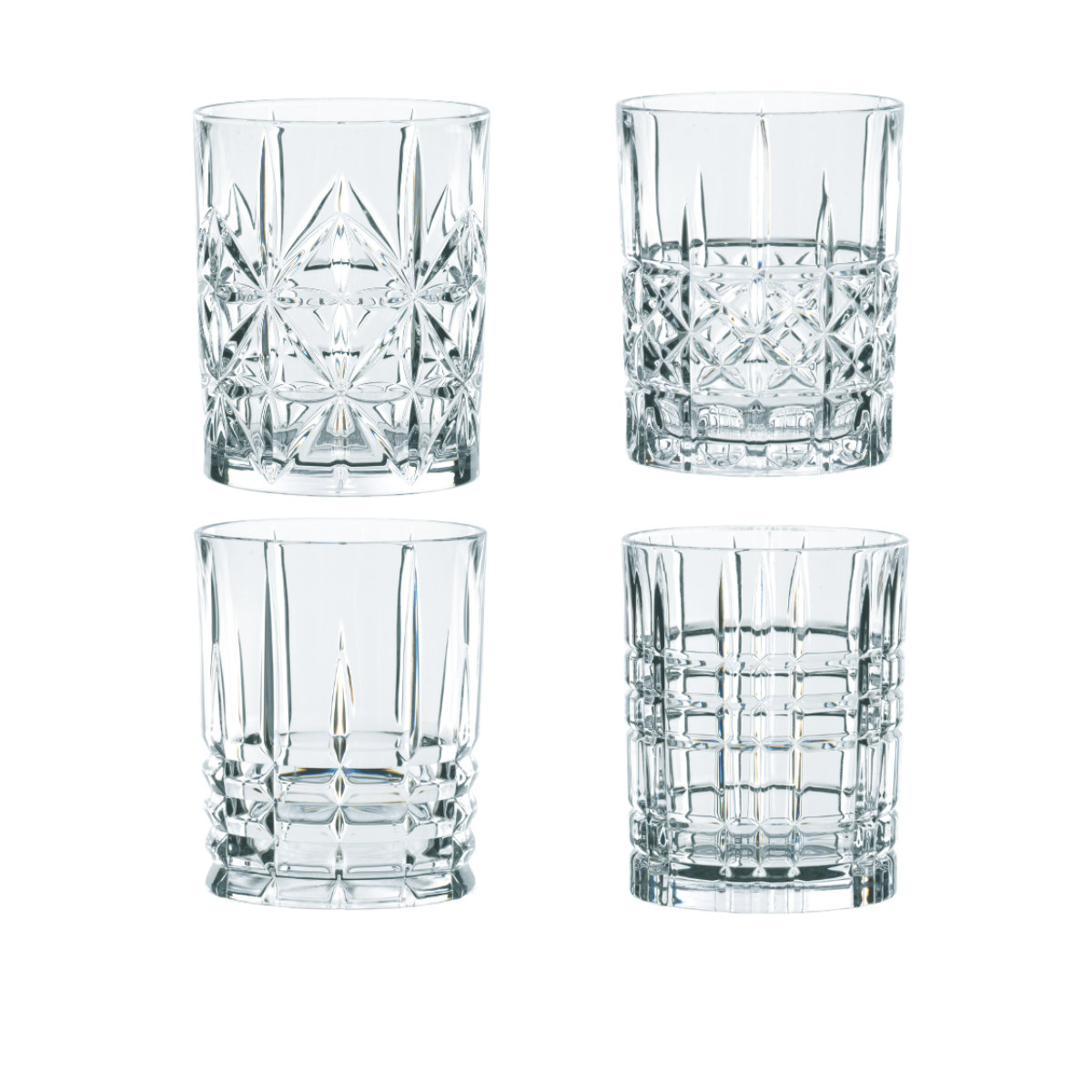 Nachtmann Highland Becher Glas Set 4-tlg. 0,34 L