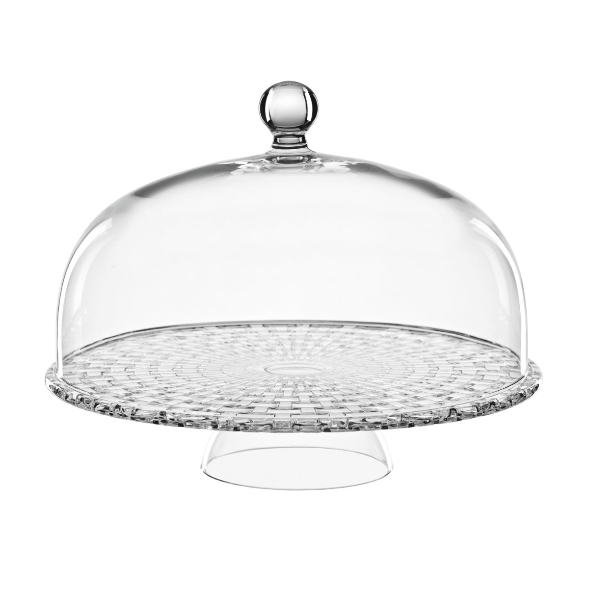 Nachtmann Bossa Nova cake stand with glass dome