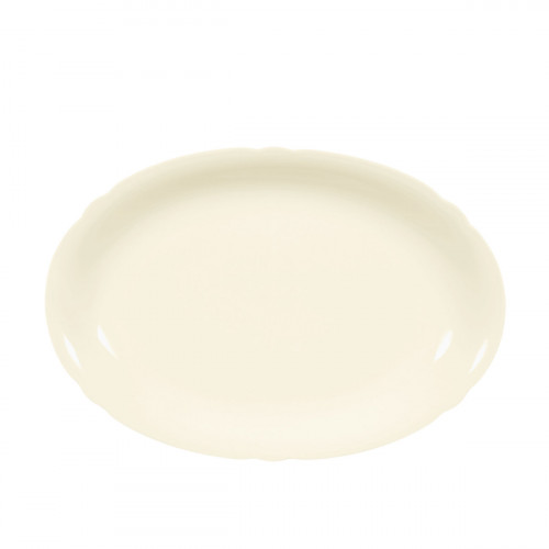 Seltmann Weiden Marie-Luise Elfenbein Platte Oval 31 cm