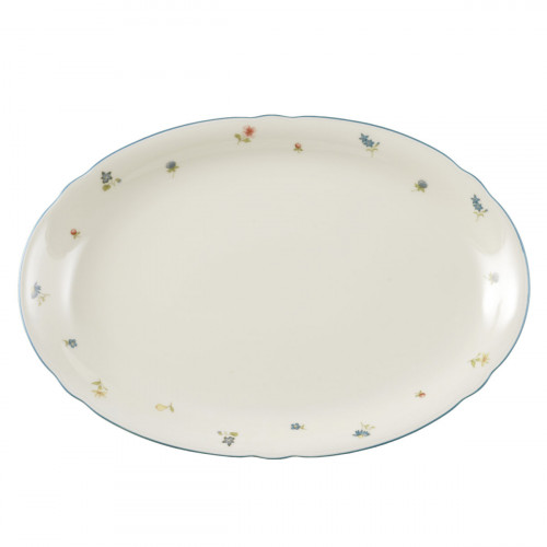 Seltmann Weiden Marie-Luise Streublume Platte oval 35 cm