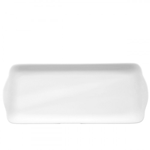 Seltmann Weiden Compact Weiß Kuchenplatte eckig 34,5x14,5 cm