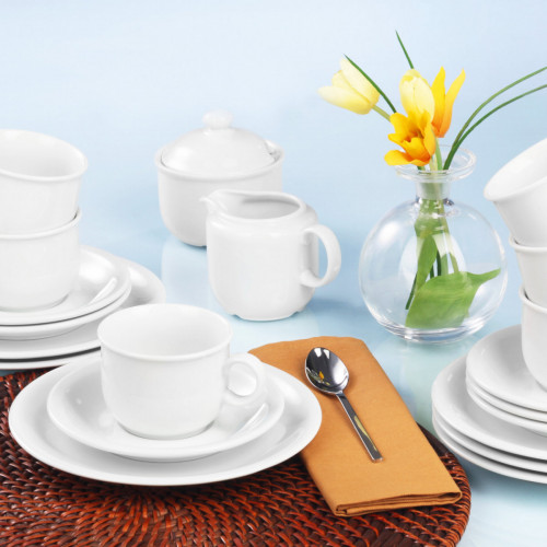 Seltmann Weiden Compact Weiß Kaffeeservice 20-tlg.
