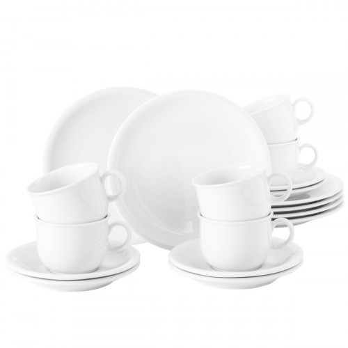 Seltmann Weiden Compact Weiß Kaffee-Set 18-tlg.