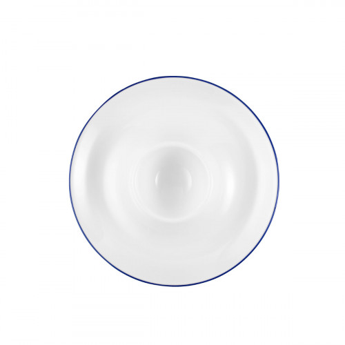 Seltmann Weiden Compact Blaurand Eierbecher mit Ablage 12,5 cm