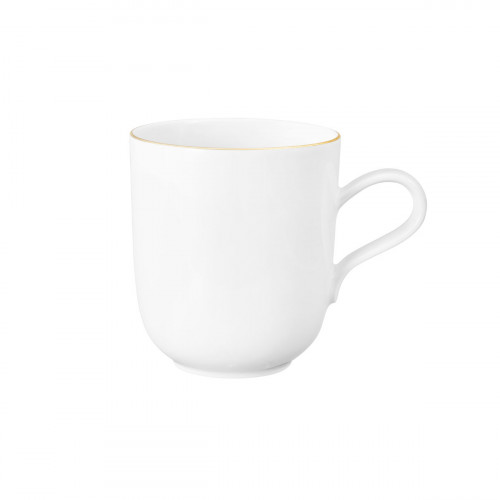 Seltmann Weiden Liberty Goldrand Becher mit Henkel 0,40 L